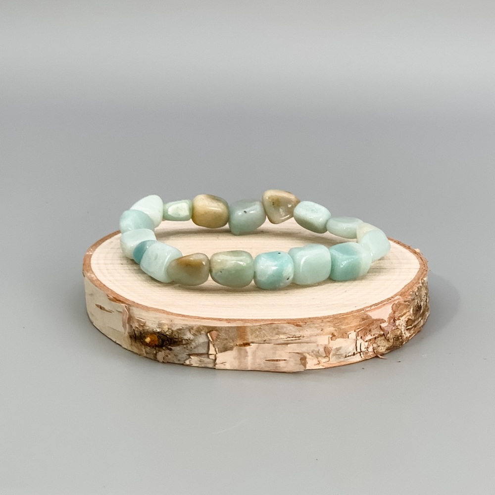 Amazonite Tumbled Stone Bracelet